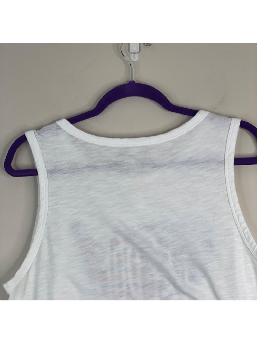 Lucky Brand Freedom Tank Top Womens Large Patriotic USA 250th July 4th Graphic - Picture 6 of 10